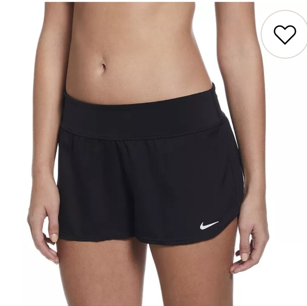 Nike Black Women's Athletic Swim Shorts